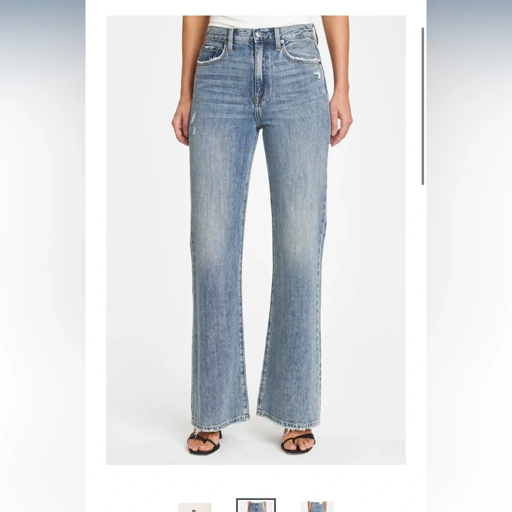 Pistola Stevie High Rise Relaxed Flare Jean - Picture 1 of 7